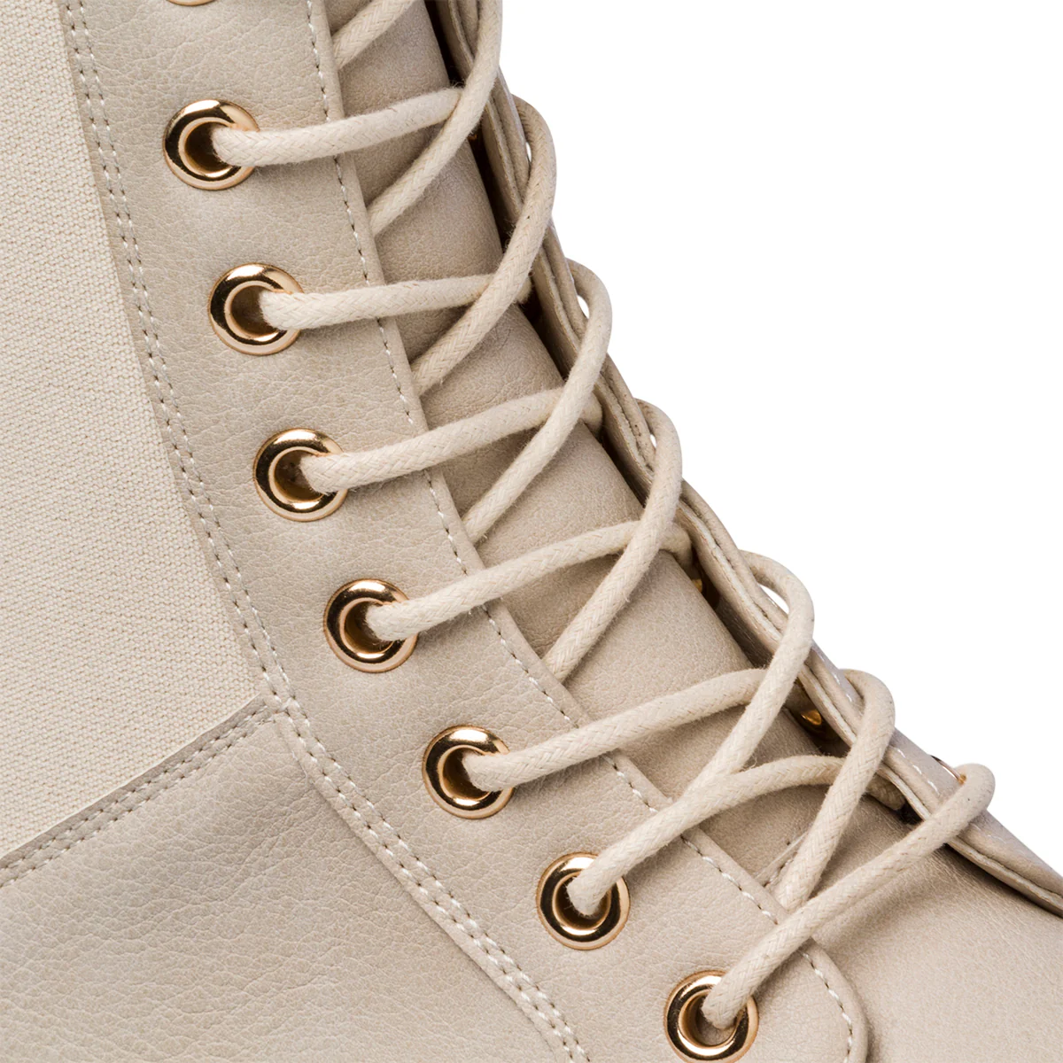 Anfibi beige da donna con inserto elastico Lora Ferres - Image 6