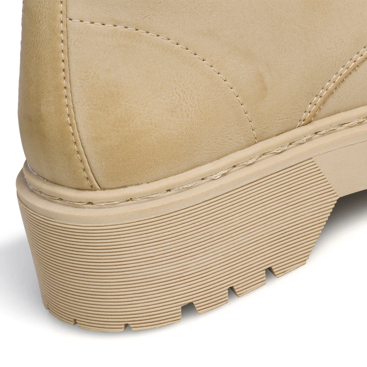 Anfibi beige da donna con suola chunky Lora Ferres - Image 7