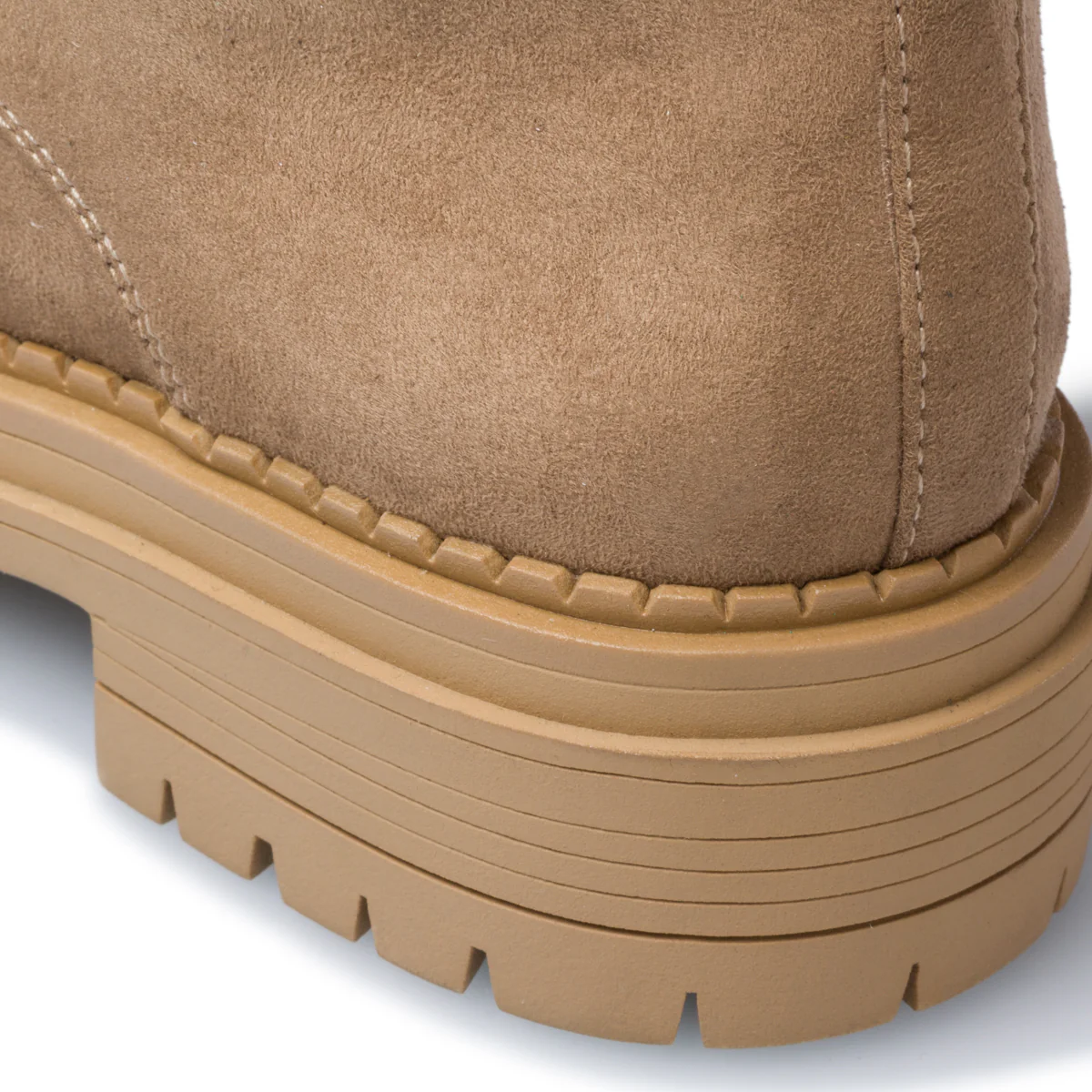 Anfibi beige effetto scamosciato con maxi-suola Swish Jeans - Image 16