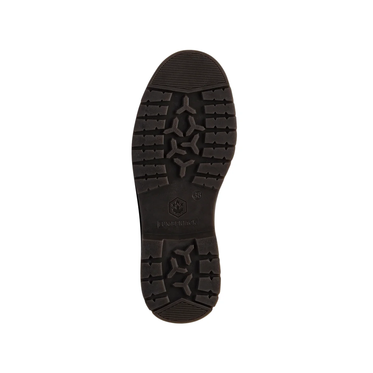 Anfibi da donna neri in stile combat con suola track e lacci Lumberjack - Image 6