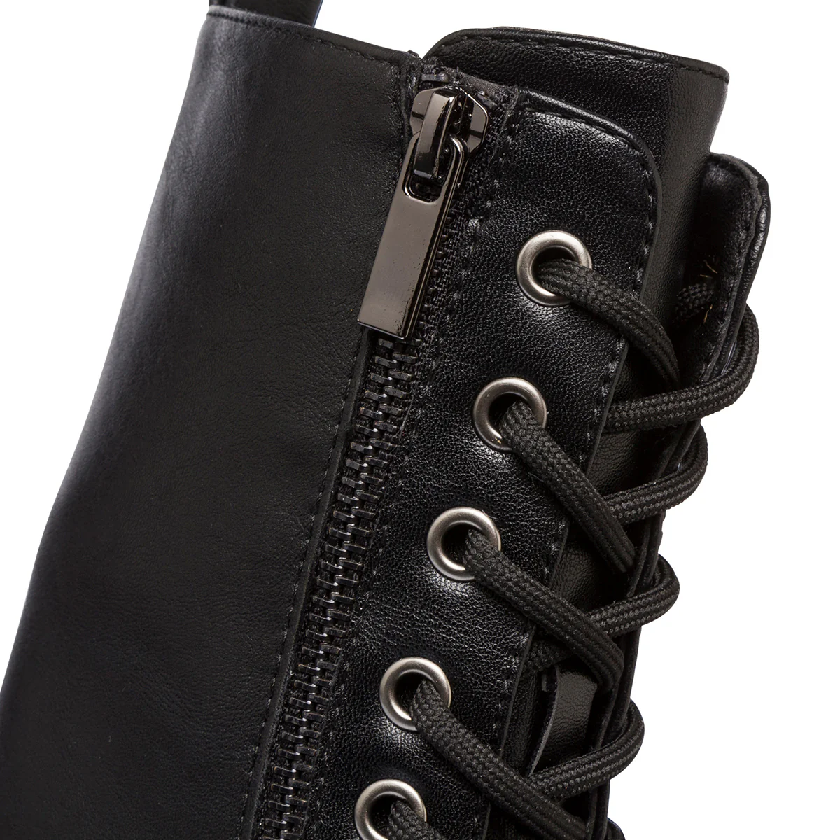 Anfibi da donna neri Lora Ferres con zip - Image 5