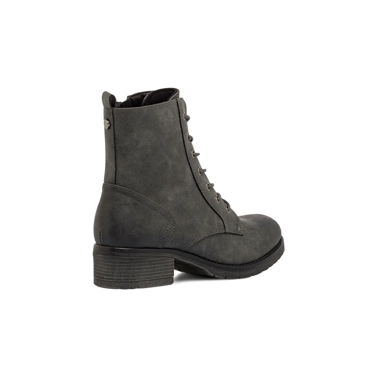 Anfibi donna Lora Ferres grigi con zip laterale - Image 6