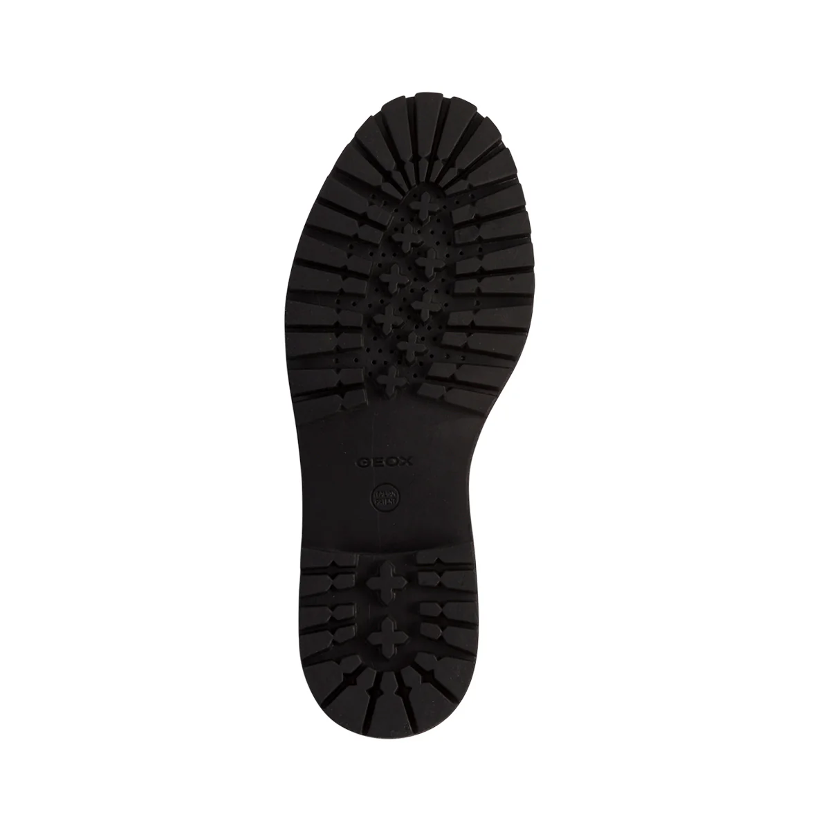 Anfibi in pelle neri da donna con zip e suola chunky Geox Iridea - Image 5
