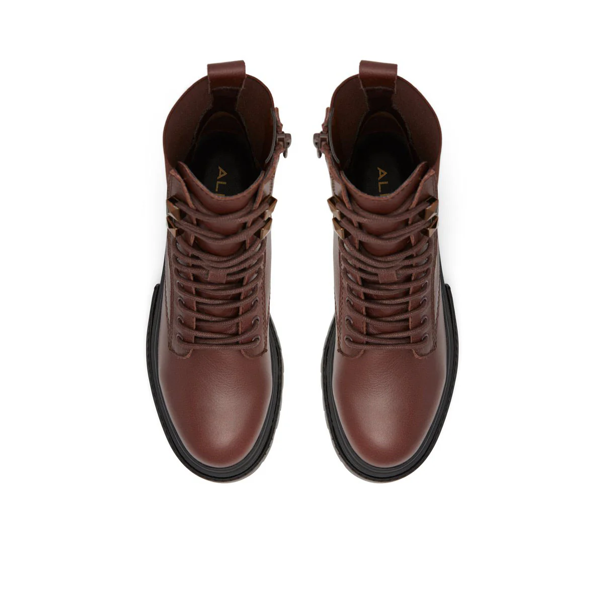 Anfibi marroni con suola combat ALDO Leap - Image 12