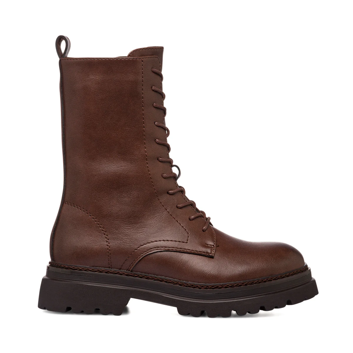 Anfibi marroni da donna con zip Swish Jeans - Image 4