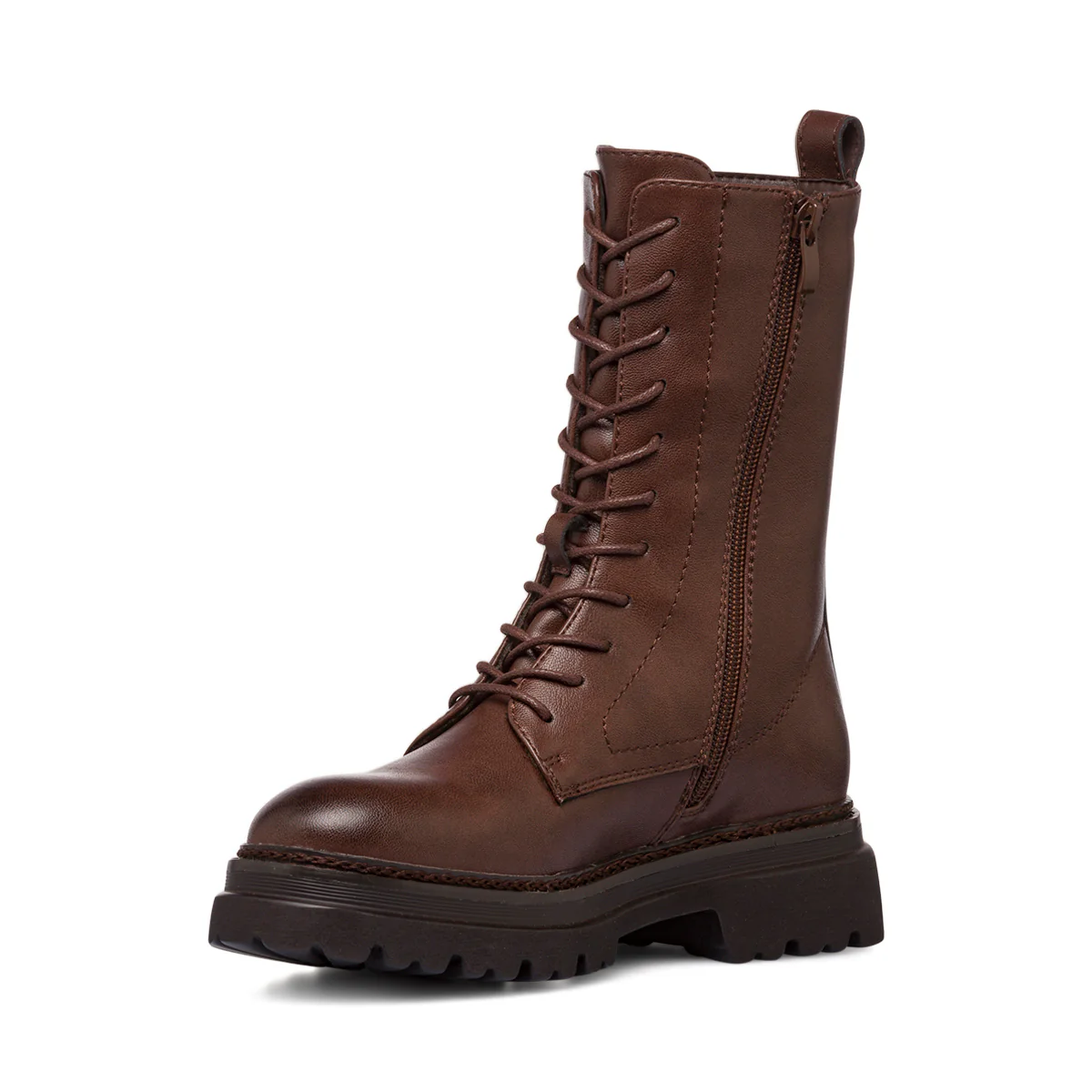Anfibi marroni da donna con zip Swish Jeans - Image 7