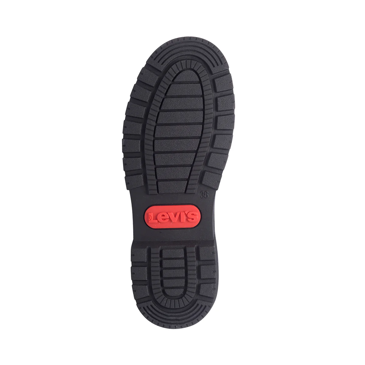 Anfibi neri con logo a contrasto Levi's Clover - Image 5
