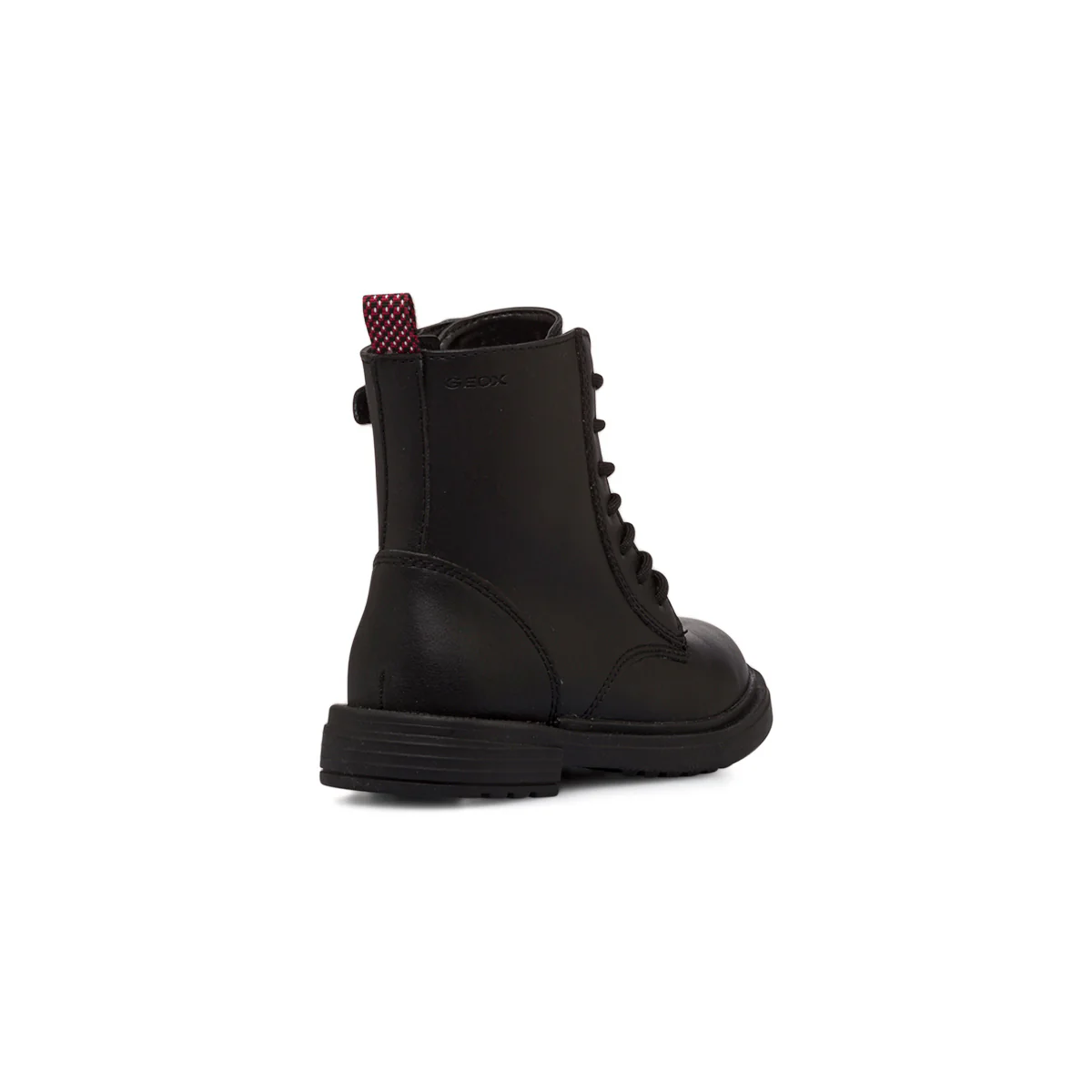 Anfibi neri da bambina con zip Geox Eclair - Image 3