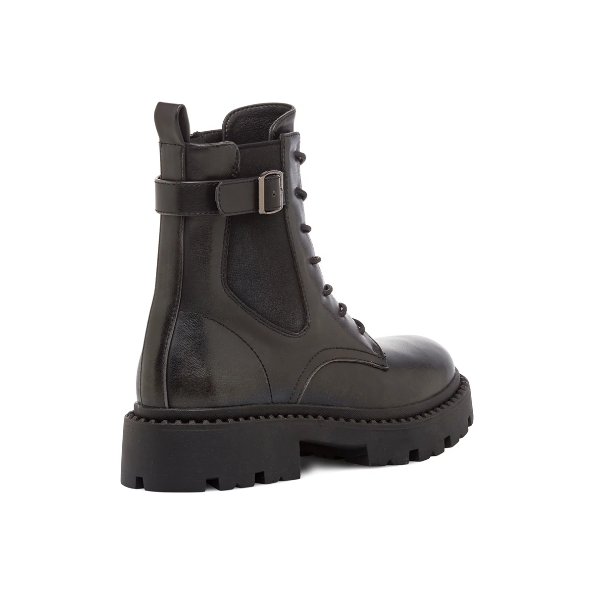 Anfibi neri da Donna con fibbia Swish Jeans - Image 3