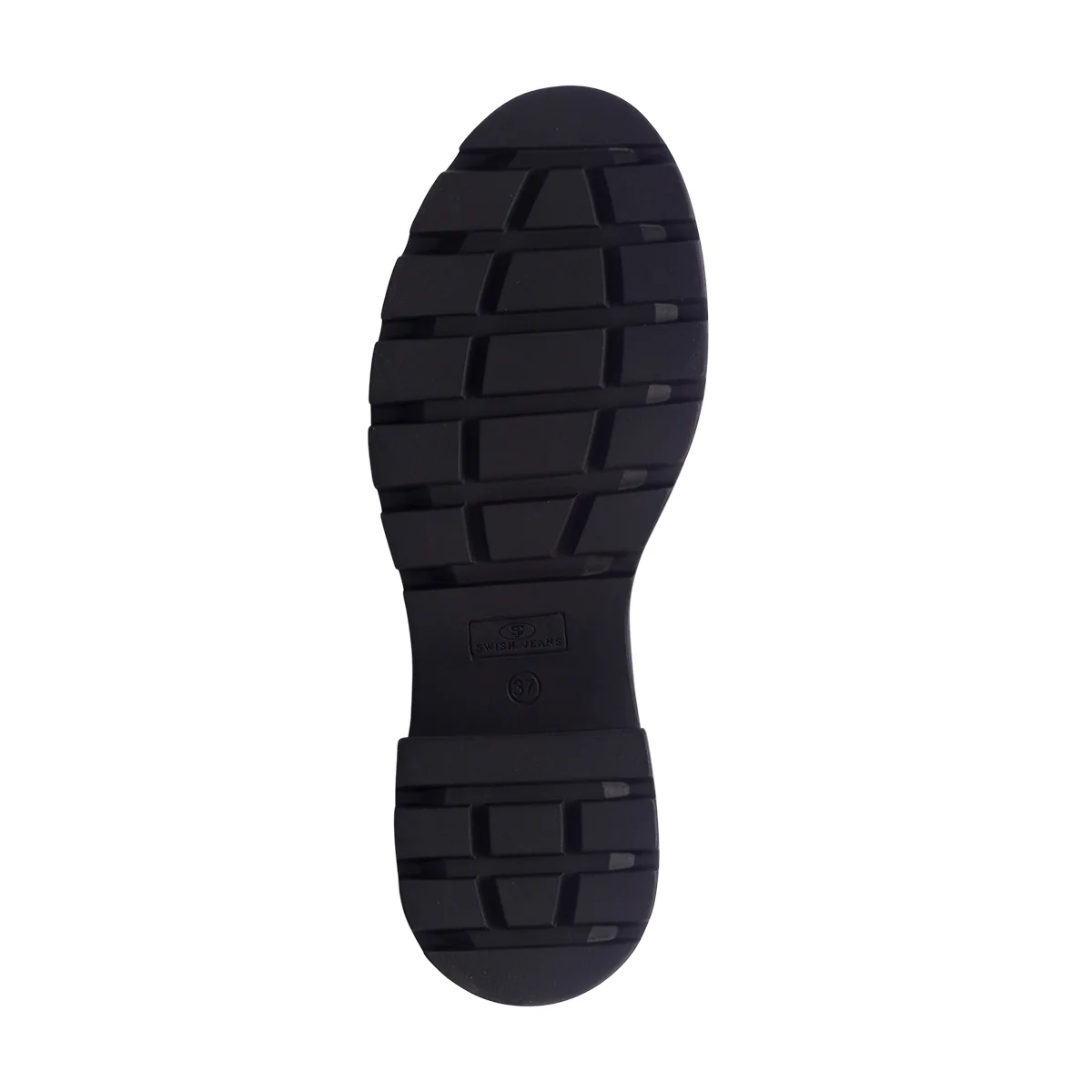 Anfibi neri da donna con suola carrarmato Swish Jeans - Image 5