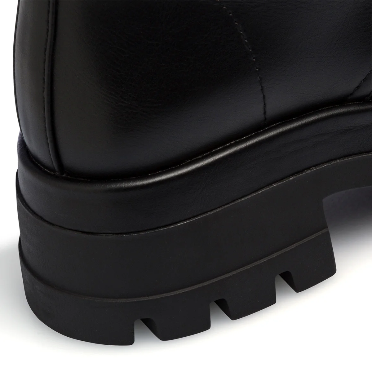 Anfibi neri da donna con suola carrarmato Swish Jeans - Image 6