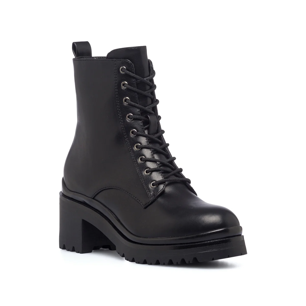 Anfibi neri da donna con tacco 5 cm Swish Jeans - Image 3