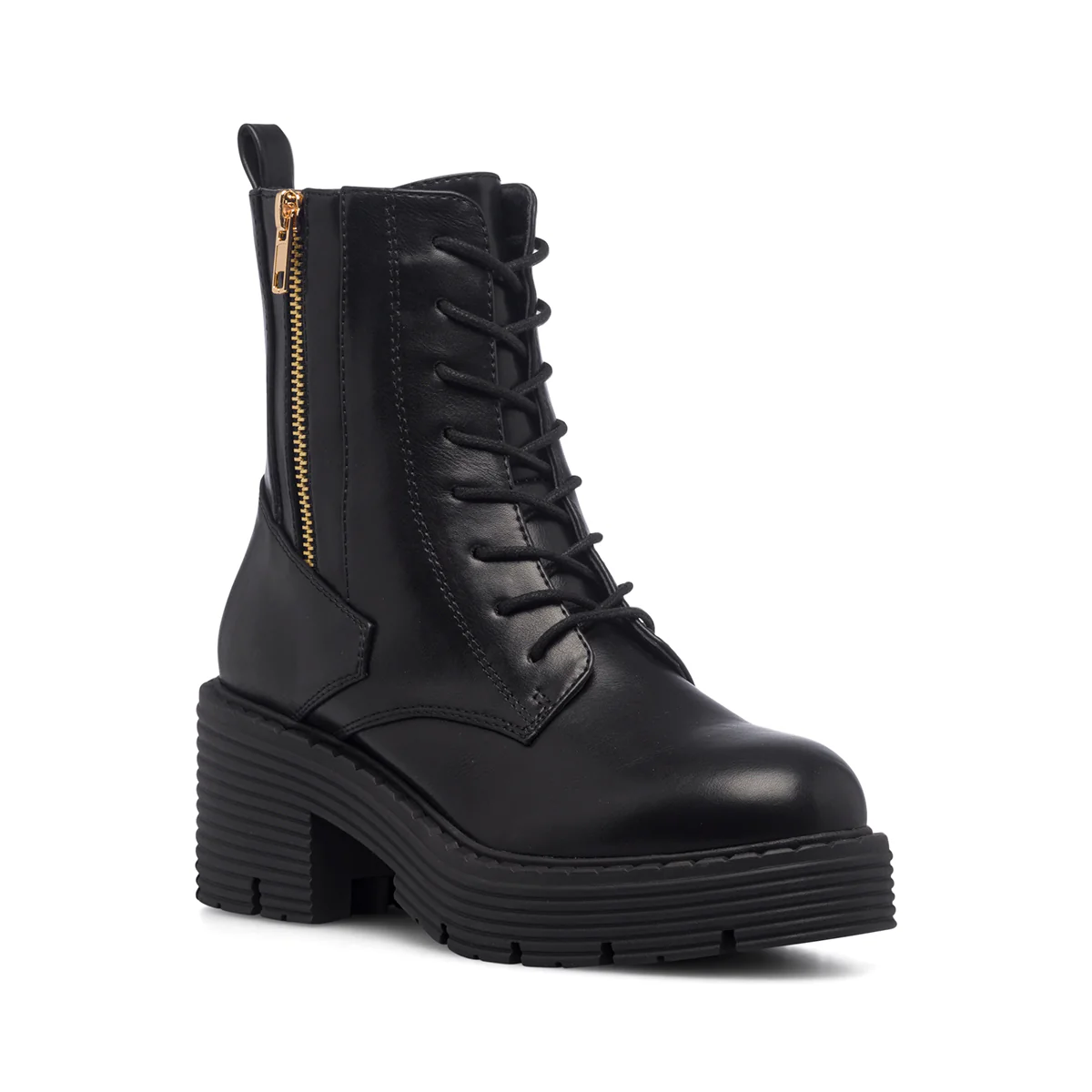 Anfibi neri da donna con tacco 6 cm Swish Jeans - Image 2