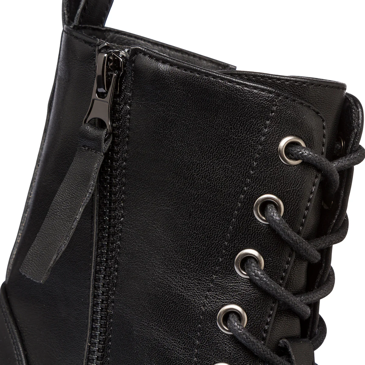 Anfibi neri da donna con zip Lora Ferres - Image 8