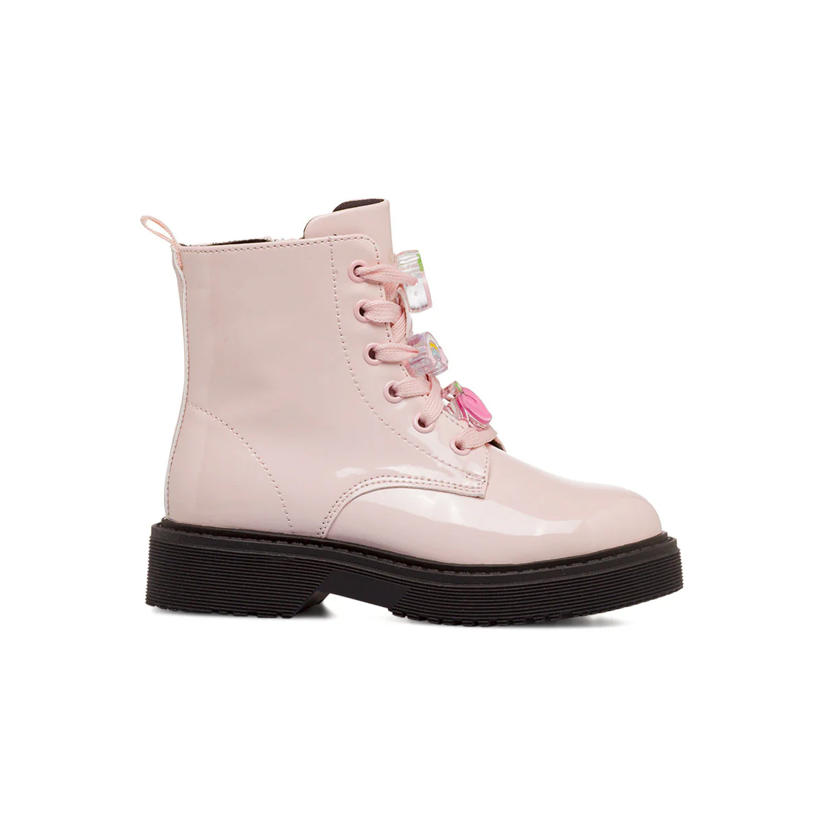 Anfibi rosa da Bambina con charms Le scarpe di Alice