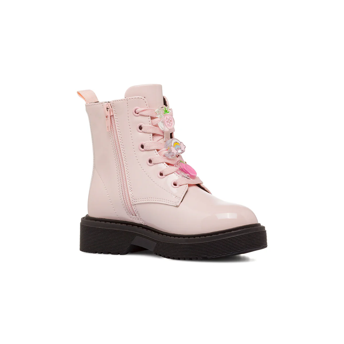 Anfibi rosa da Bambina con charms Le scarpe di Alice - Image 4