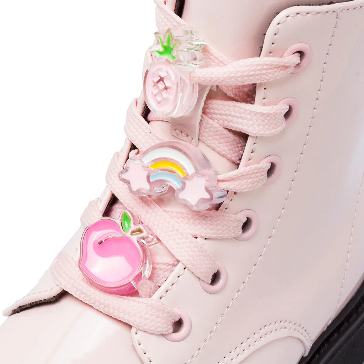 Anfibi rosa da Bambina con charms Le scarpe di Alice - Image 6