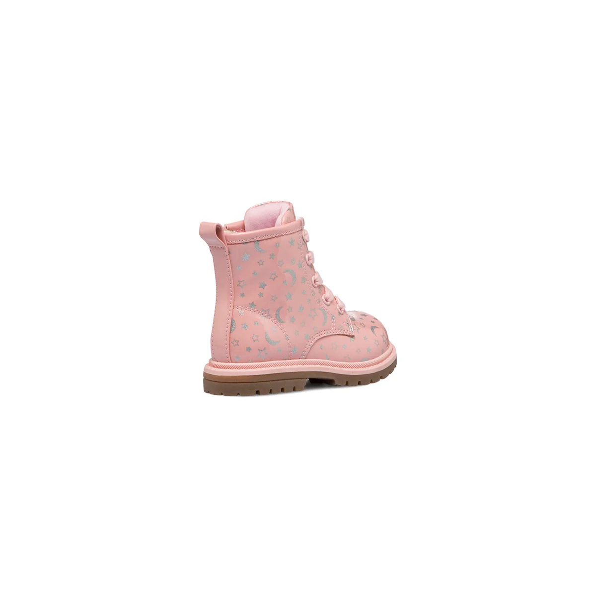 Anfibi rosa in vernice da bambina con zip e stelline Le scarpe di Alice - Image 3
