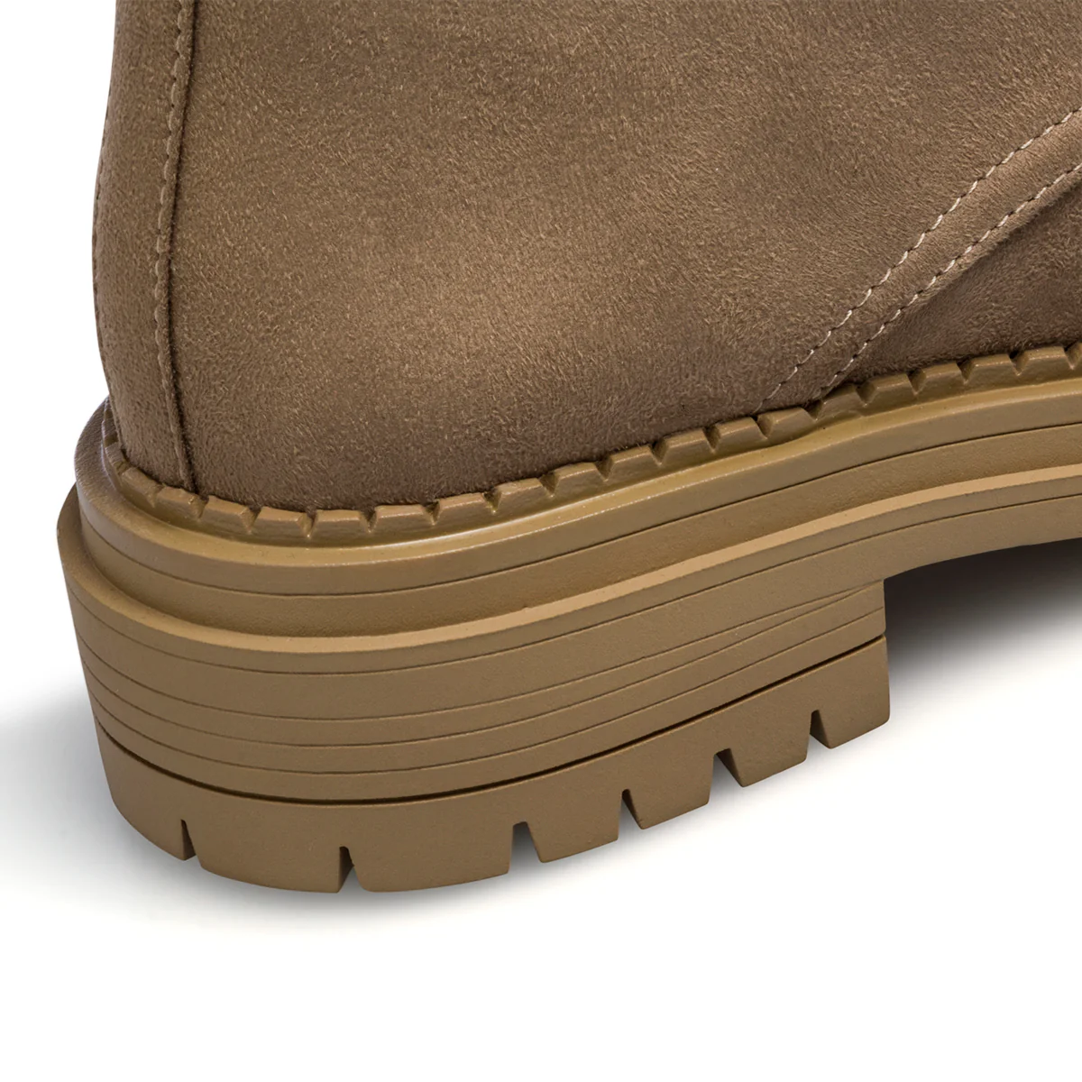 Anfibi taupe da donna con inserti elastici Swish Jeans - Image 5