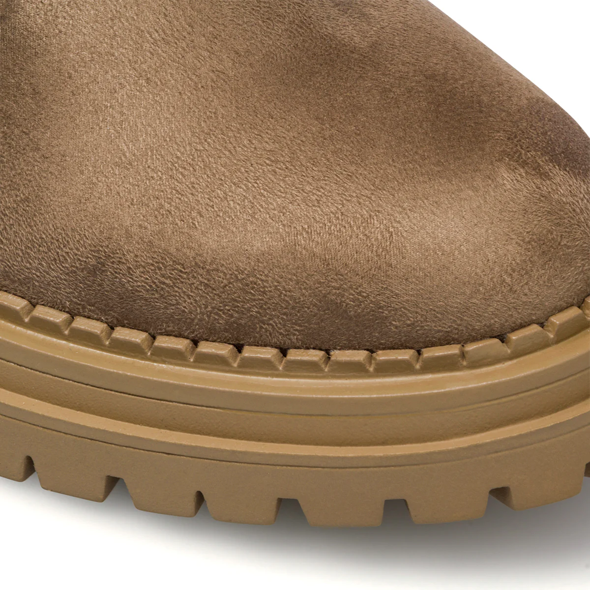 Anfibi taupe da donna con inserti elastici Swish Jeans - Image 6
