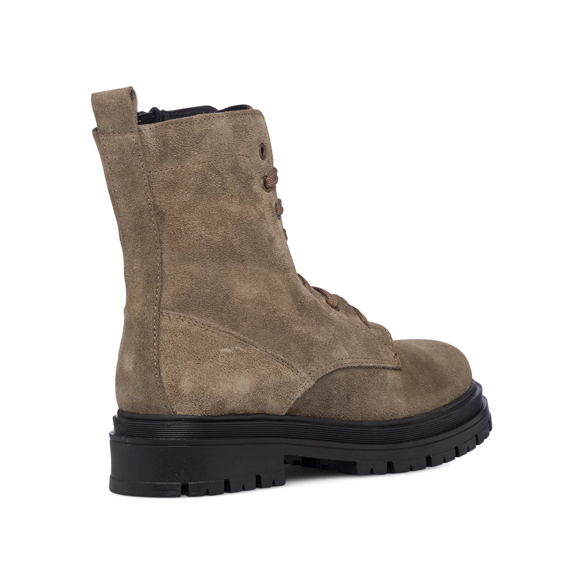 Anfibi taupe in microfibra da donna con suola chunky Swish Jeans - Image 3