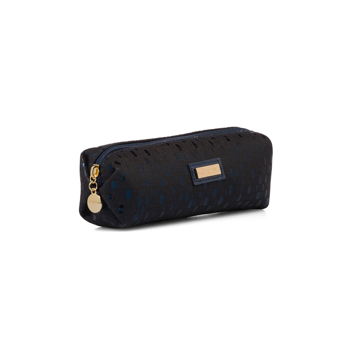 Astuccio blu da donna con chiusura a zip Camomilla Milano - Image 2
