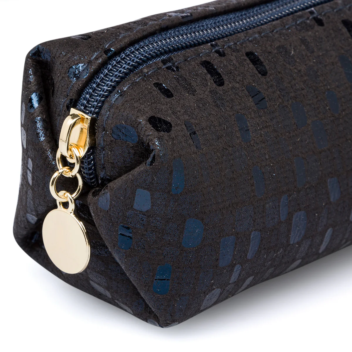 Astuccio blu da donna con chiusura a zip Camomilla Milano - Image 4