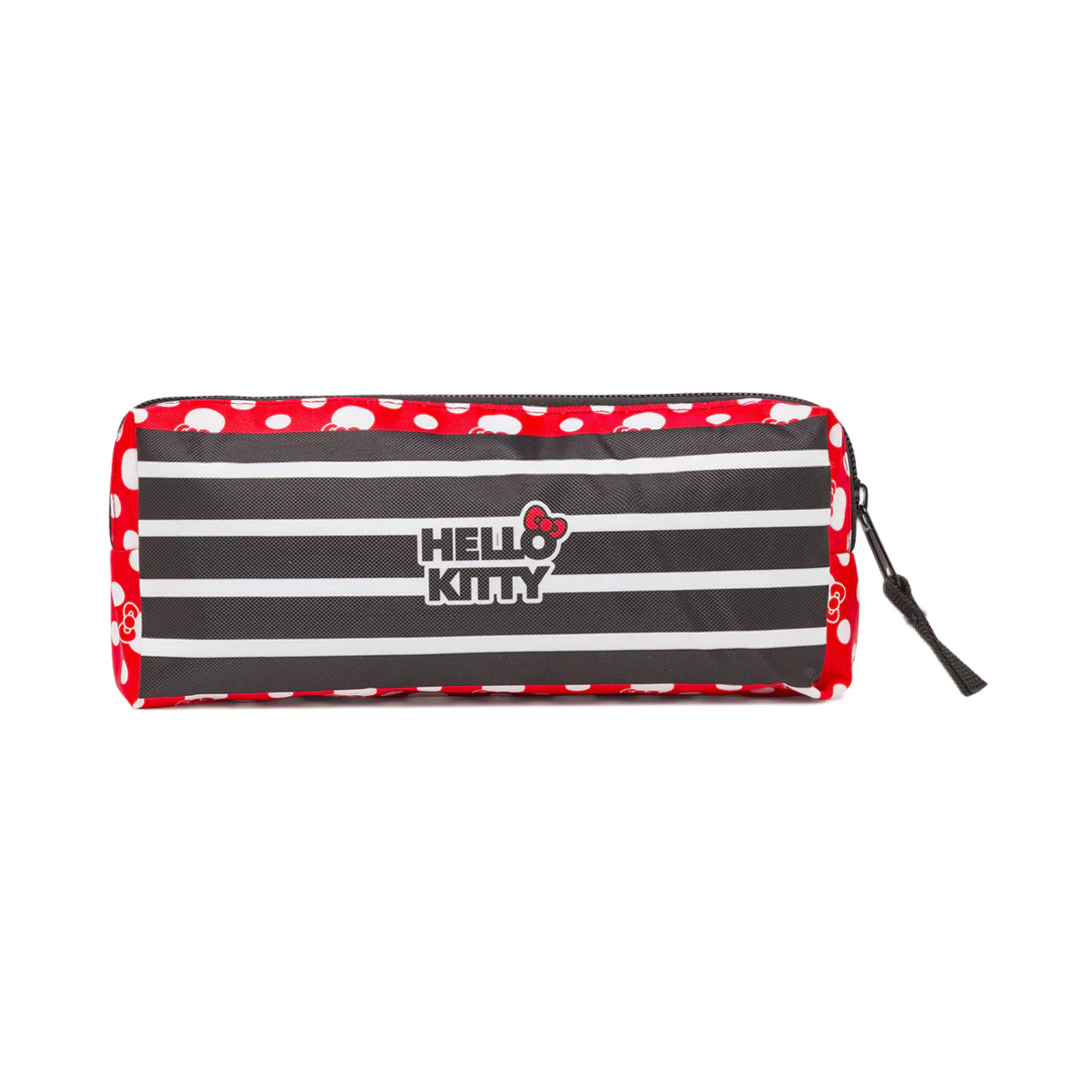 Astuccio Hello Kitty Rosso e nero a pois con stampa pois - Image 3