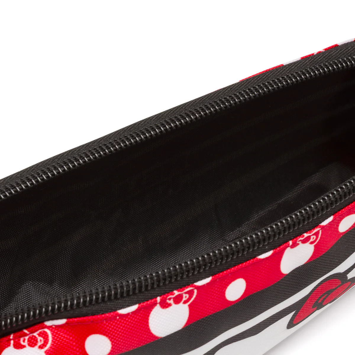 Astuccio Hello Kitty Rosso e nero a pois con stampa pois - Image 4