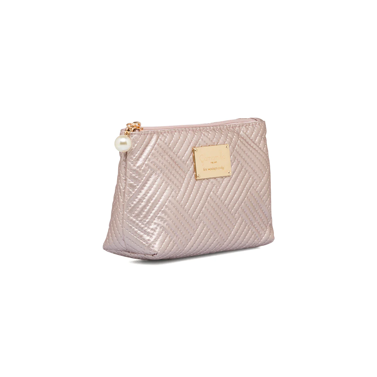 Astuccio rosa da donna con chiusura a zip Camomilla Milano - Image 3