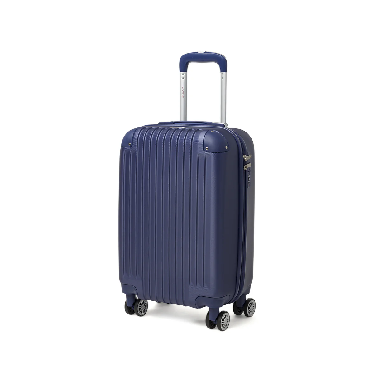 Bagaglio a mano blu rigido e resistente Romeo Gigli Milano