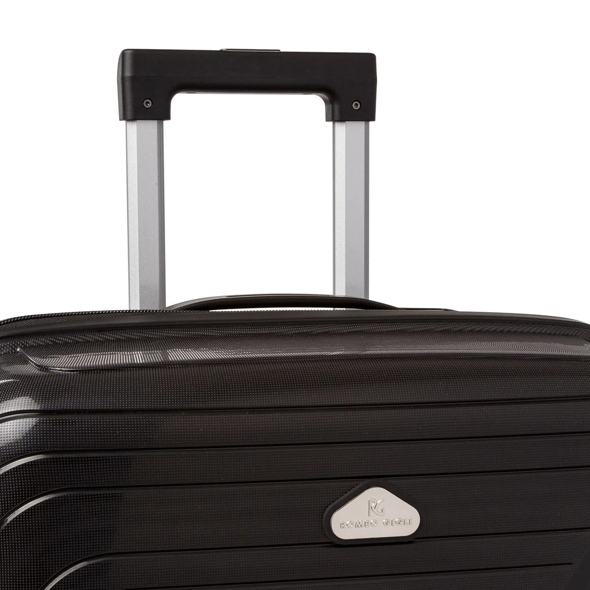 Trolley Bagaglio a mano in abs nero Romeo Gigli - Image 3