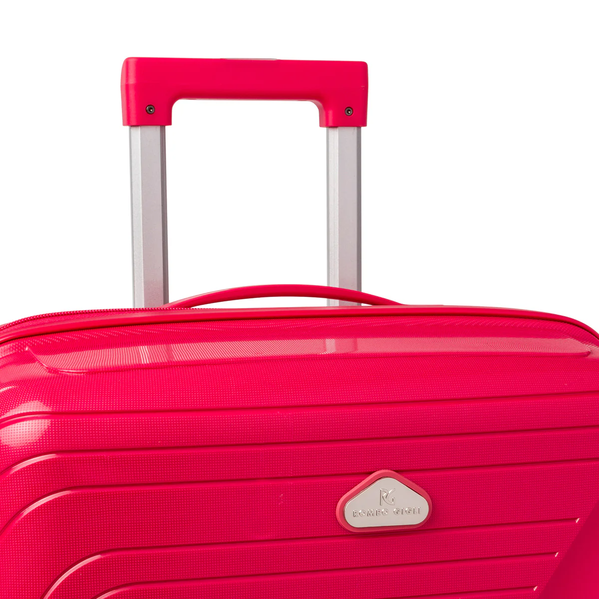 Trolley Bagaglio a mano in abs rosso Romeo Gigli - Image 3