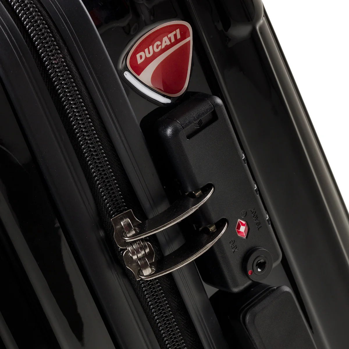 Trolley Bagaglio a mano nero in ABS Ducati - Image 5