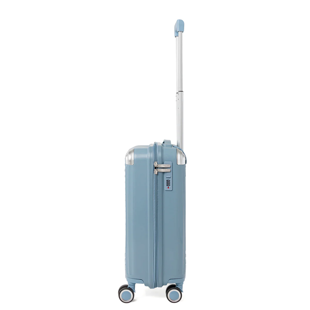 Bagaglio a mano rigido azzurro avio in PP antiurto Romeo Gigli Milano - Image 2