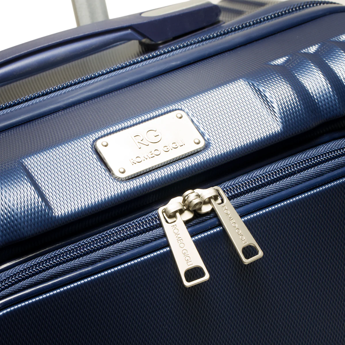Trolley Bagaglio a mano rigido blu Romeo Gigli - Image 3