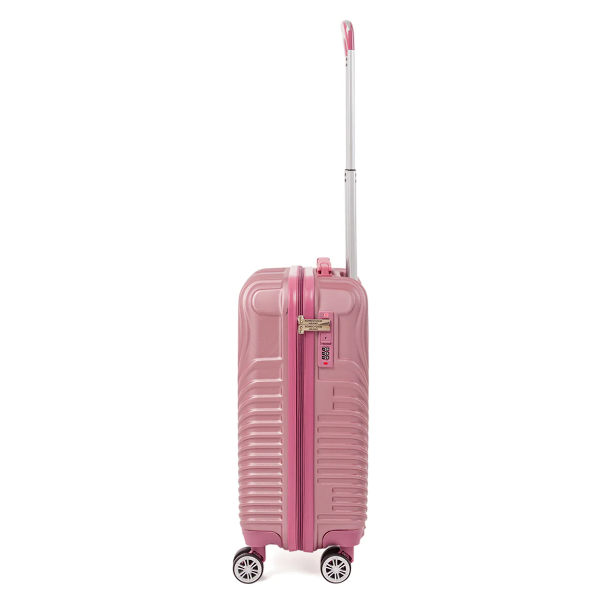 Bagaglio a mano rosa antico con ruote multidirezionali Romeo Gigli Milano - Image 2