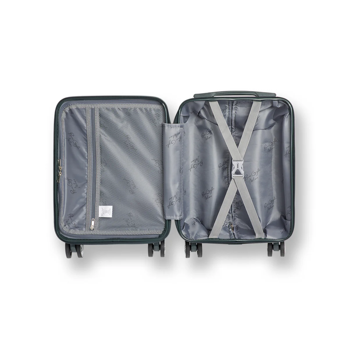 Bagaglio underseat per voli low cost nero in ABS Romeo Gigli - Image 5