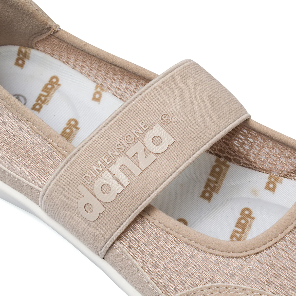 Ballerine beige da Donna effetto scamosciato Dimensione Danza - Image 4