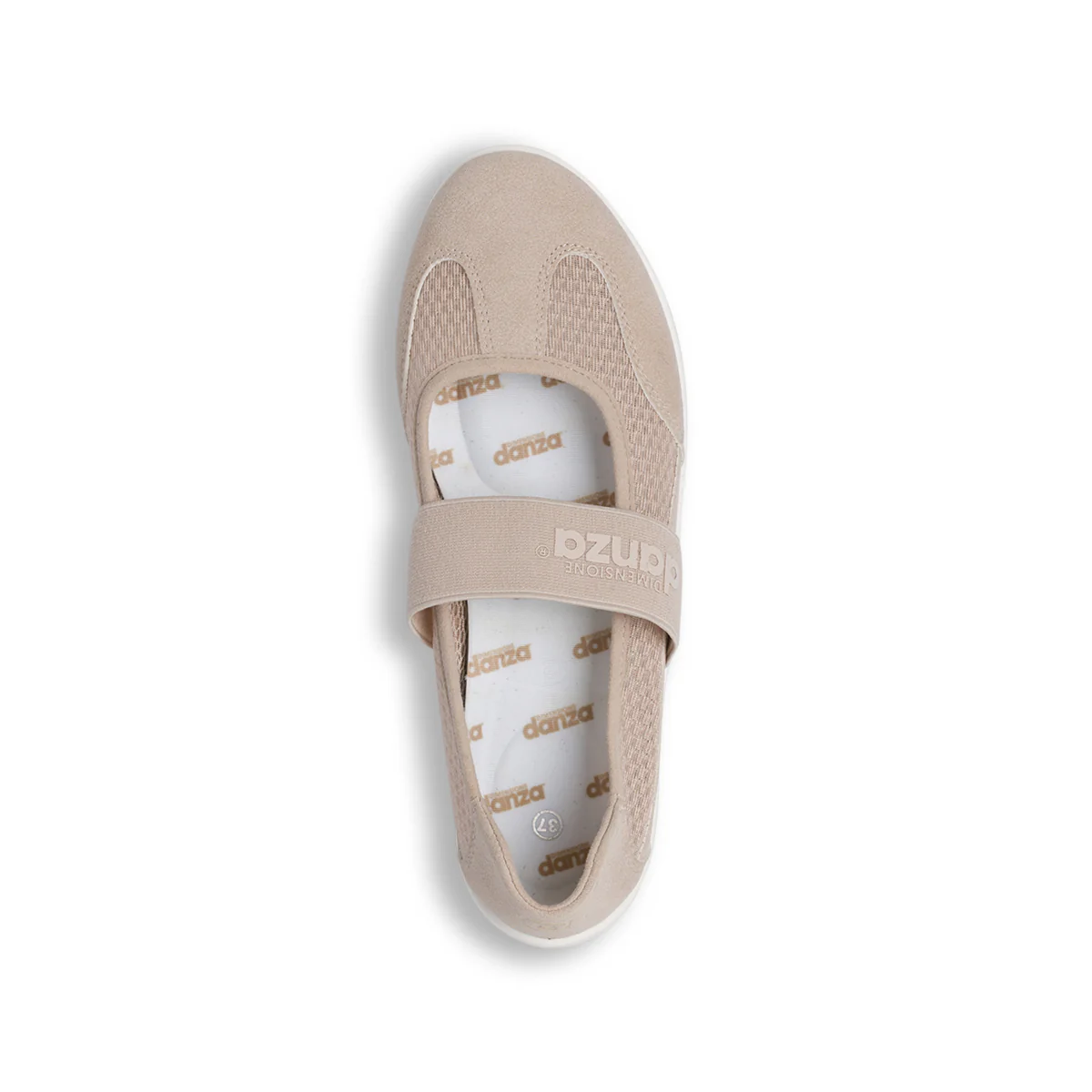 Ballerine beige da Donna effetto scamosciato Dimensione Danza - Image 5