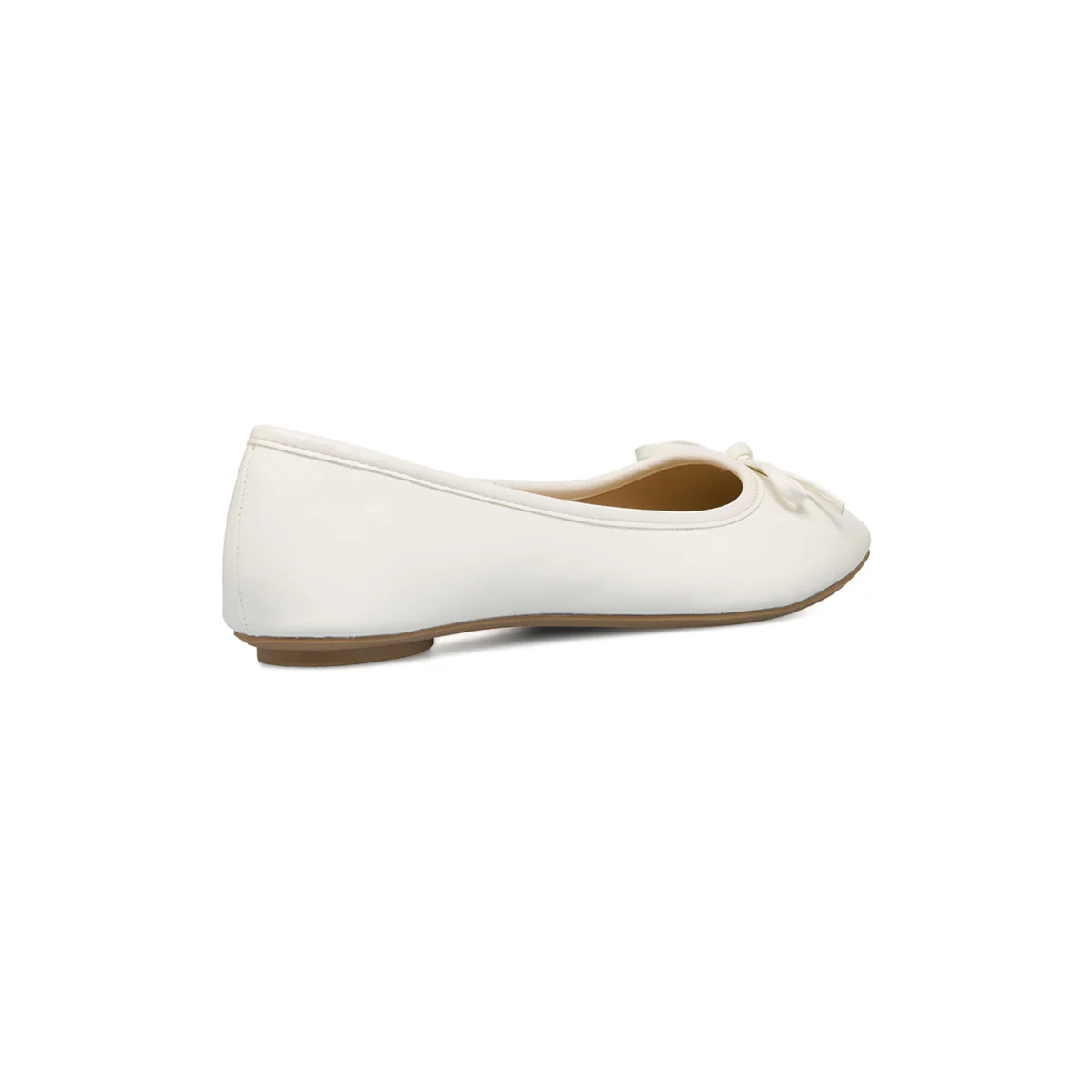 Ballerine bianche da donna con fiocchetto Lora Ferres - Image 3