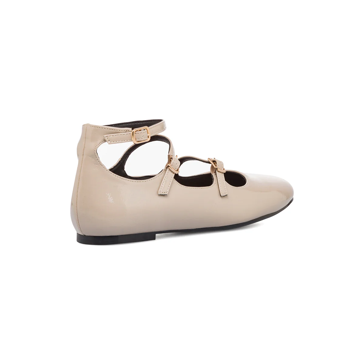 Ballerine Mary Jane bianco off-white effetto vernice da Donna Swish Jeans - Image 6