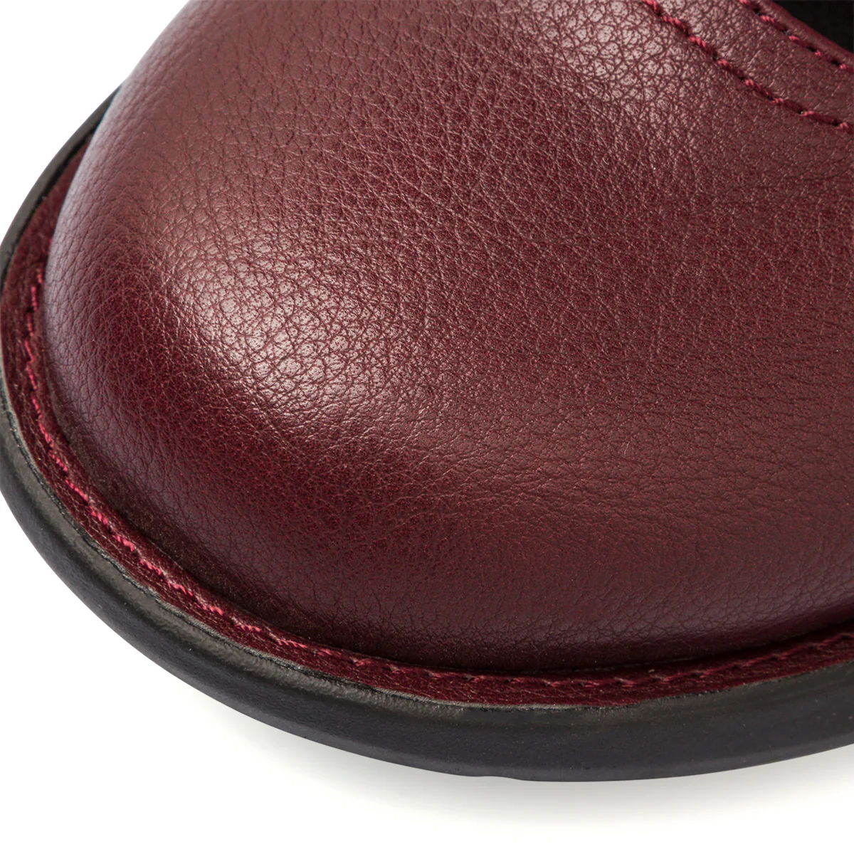 Ballerine bordeaux da donna con cinturini elastici P Eco Friendly - Image 5