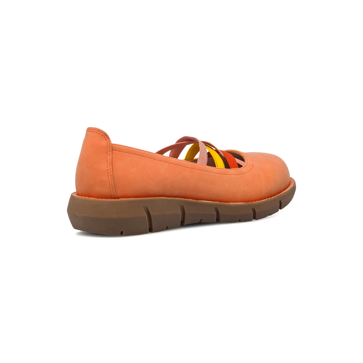Ballerine arancioni da donna in nubuck P Eco Friendly - Image 15