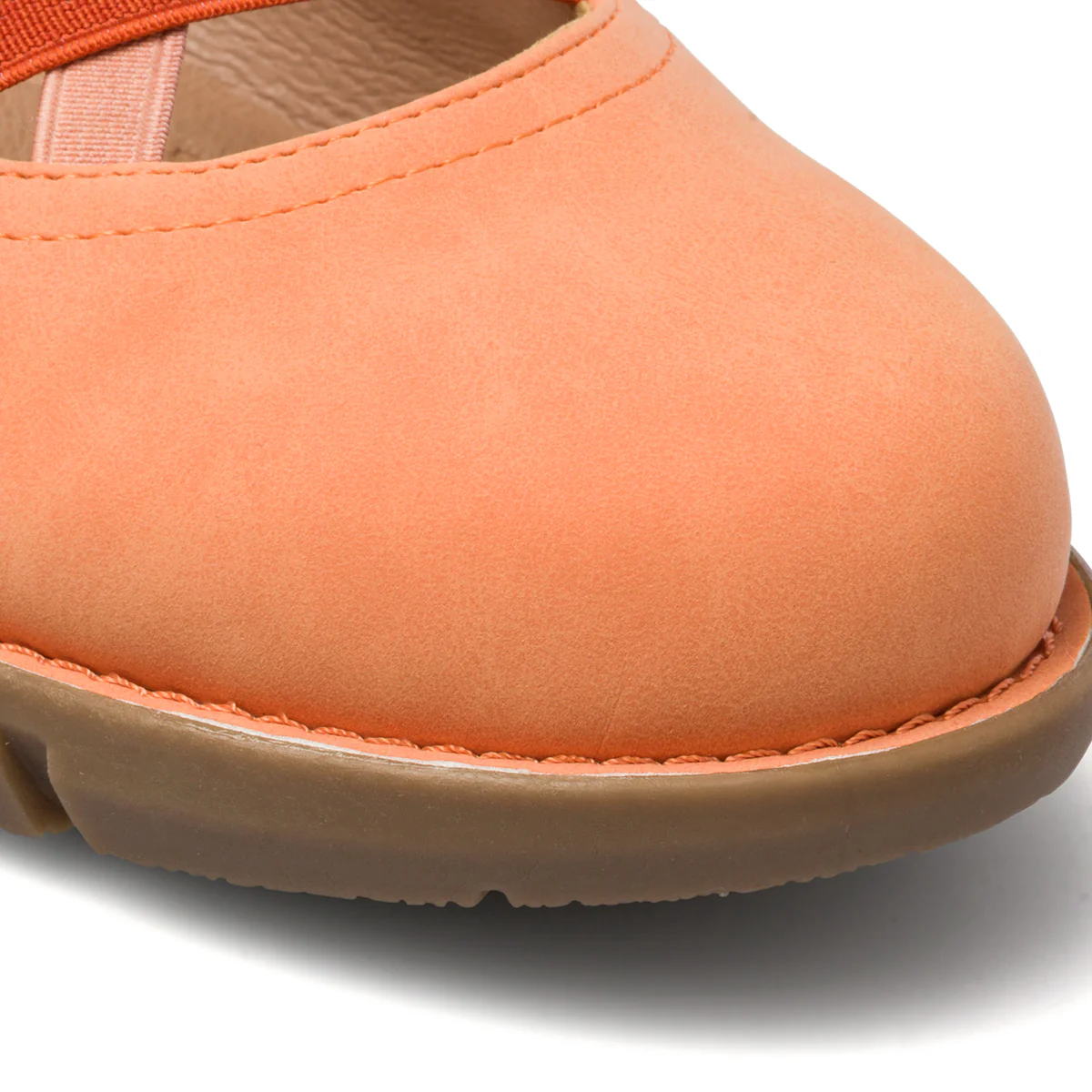Ballerine arancioni da donna in nubuck P Eco Friendly - Image 18