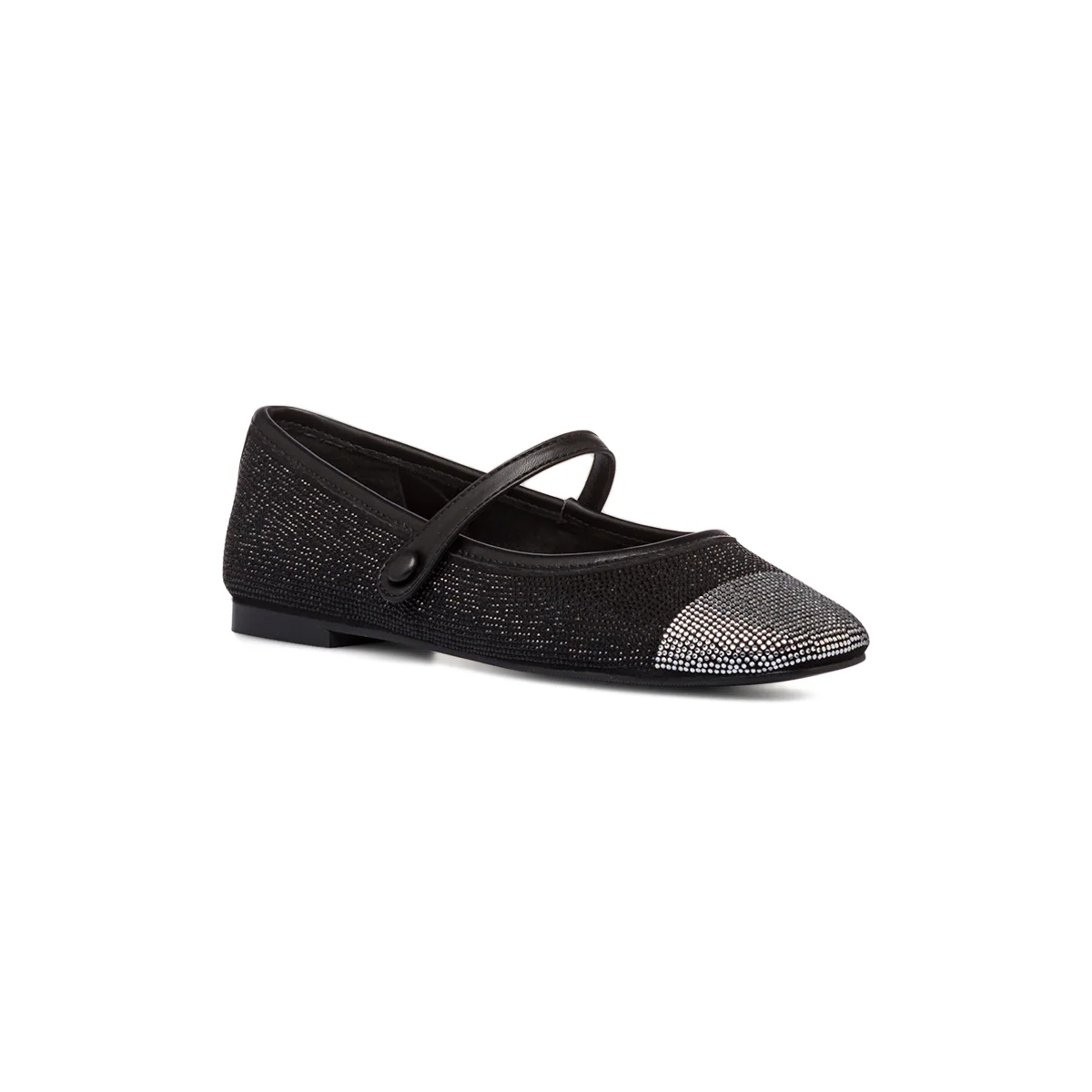 Ballerine con strass nere e argento da donna Swish Jeans - Image 5