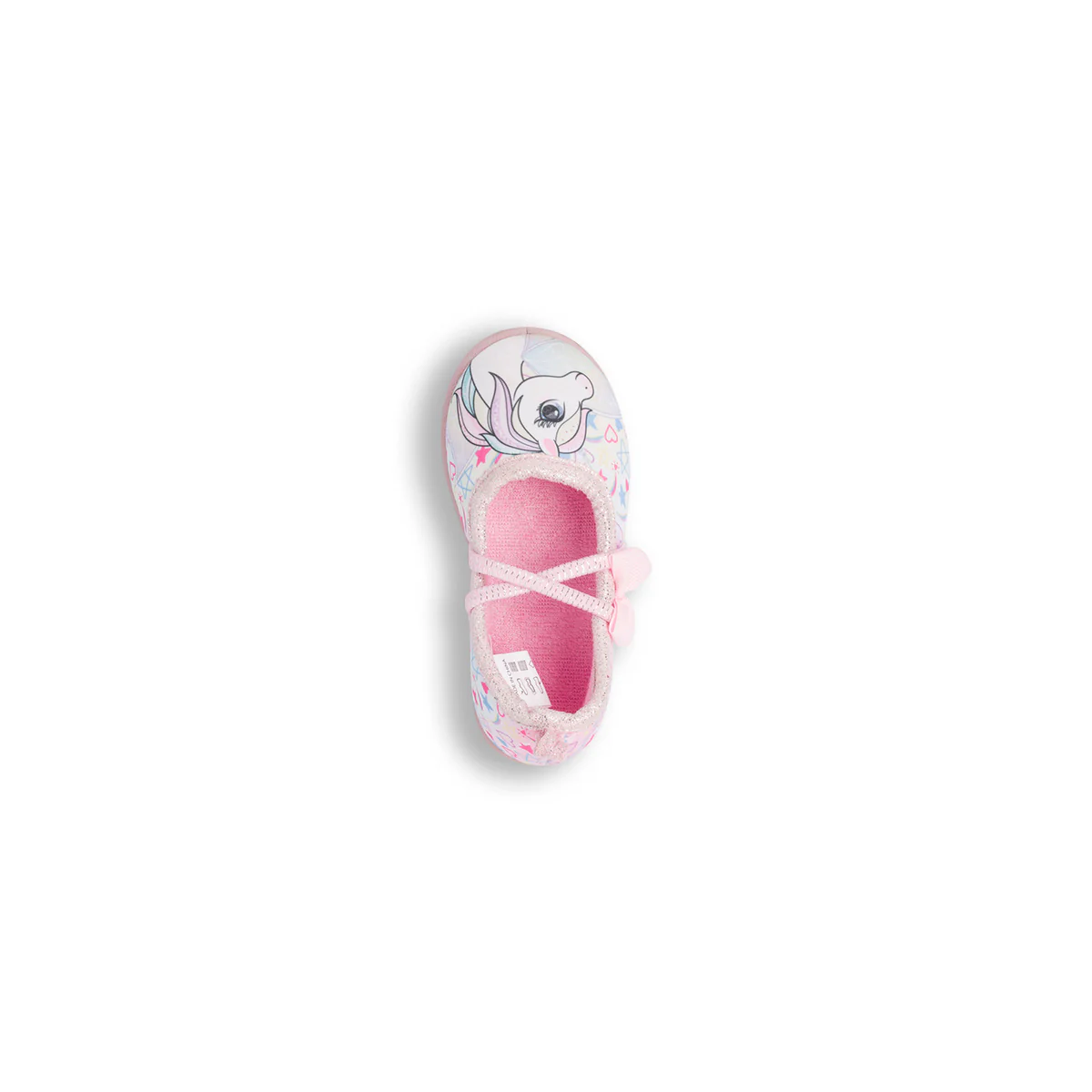 Ballerine da bambina primi passi rosa con grafica Unicorno - Image 6