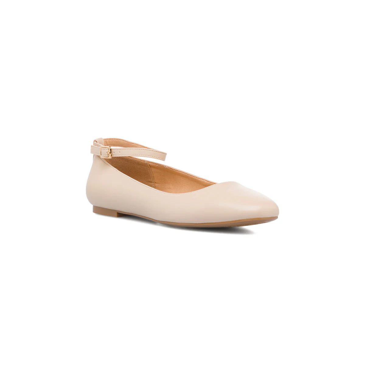 Ballerine da donna beige con cinturino alla caviglia Swish Jeans - Image 5