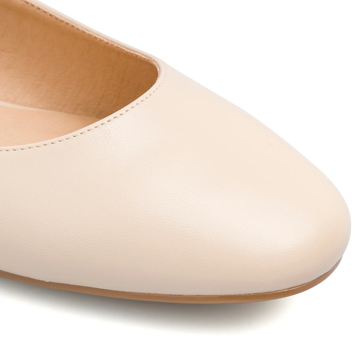 Ballerine da donna beige con cinturino alla caviglia Swish Jeans - Image 6