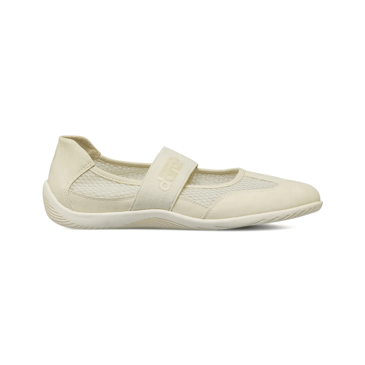 Ballerine da Donna bianche con inserti in mesh Dimensione Danza